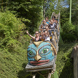 L'Azteka au parc de loisirs Le PAL en Auvergne-Rhône-Alpes