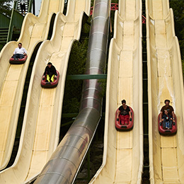 Le Rapido au parc de loisirs Le PAL en Auvergne-Rhône-Alpes