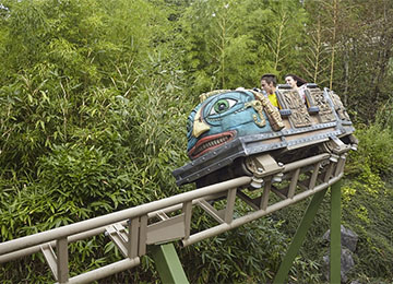 L'Azteka au parc de loisirs Le PAL en Auvergne-Rhône-Alpes