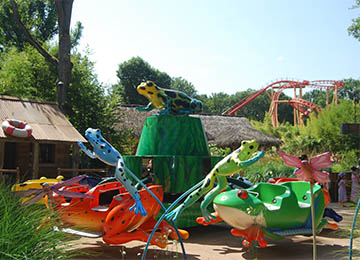 La Ronde des Grenouilles au parc de loisirs Le PAL en Auvergne-Rhône-Alpes