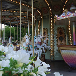 Le Carrousel au parc de loisirs Le PAL en Auvergne-Rhône-Alpes